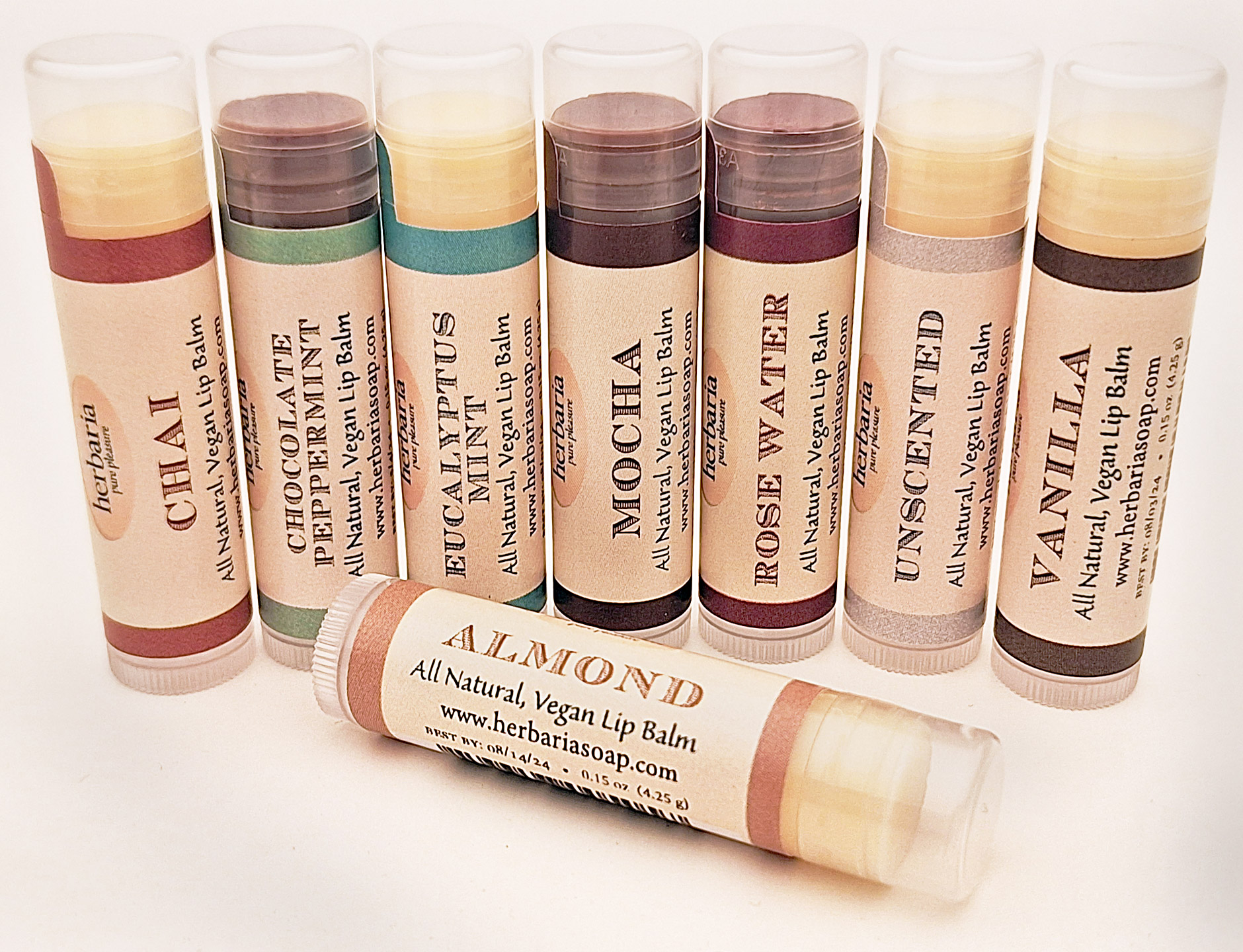8 Flavors of Lip Balms