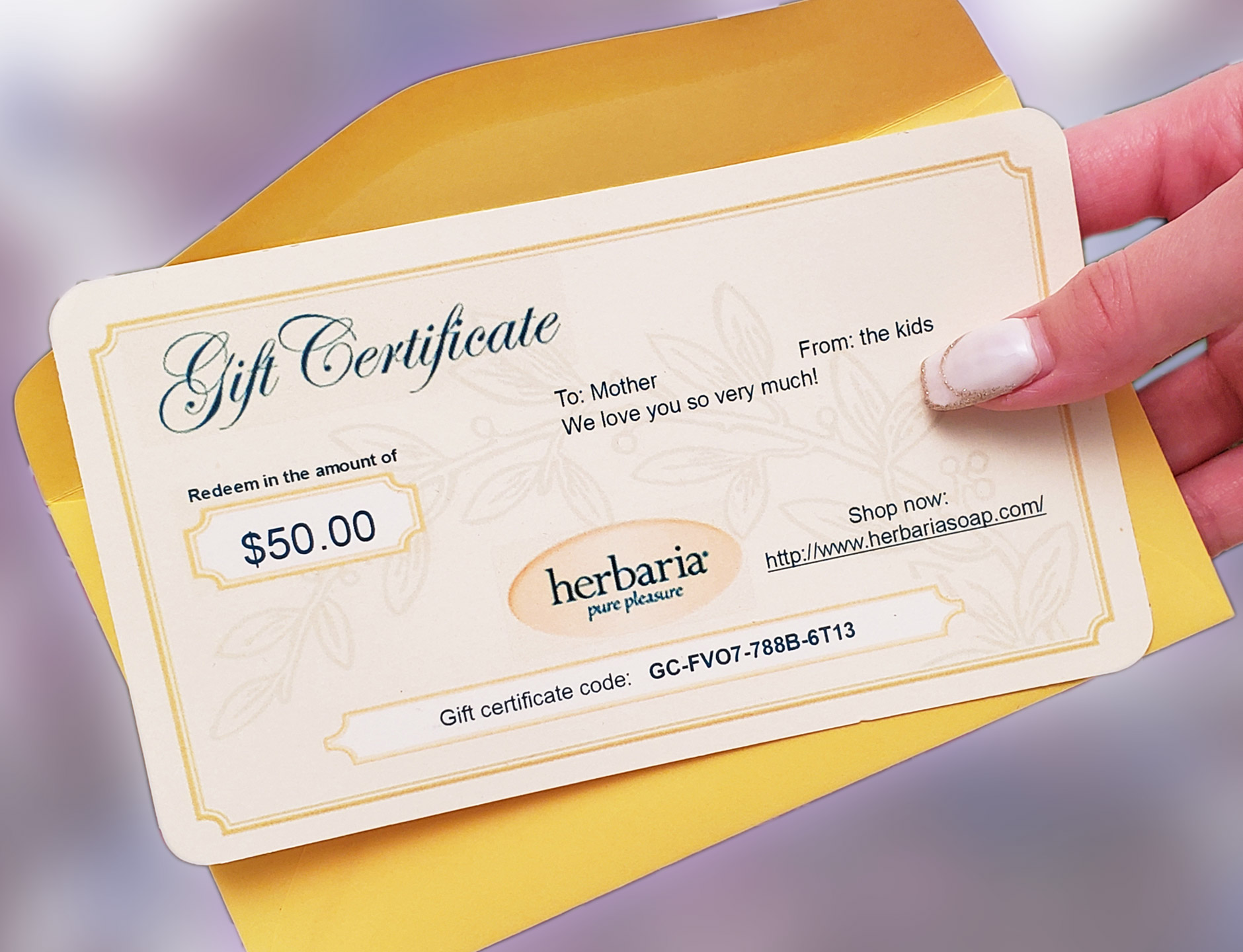 Gift Certificate