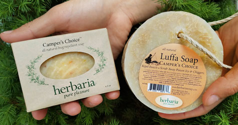 Herbaria Camper's Choice natural insect repellant soaps
