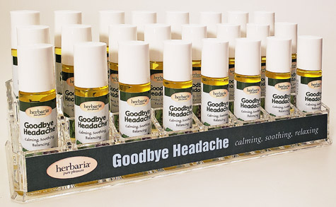 Goodbye Headache display