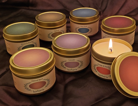 Soy Wax Jar Candles – Christmas/Holiday Scents - Asha + Miel Body Care
