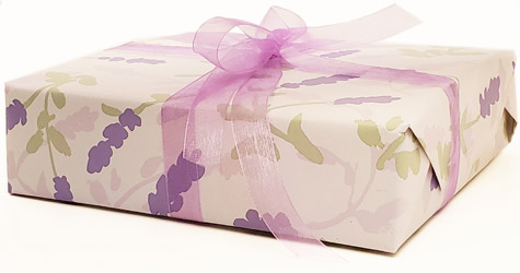 Lavender Gift Collection wrapped