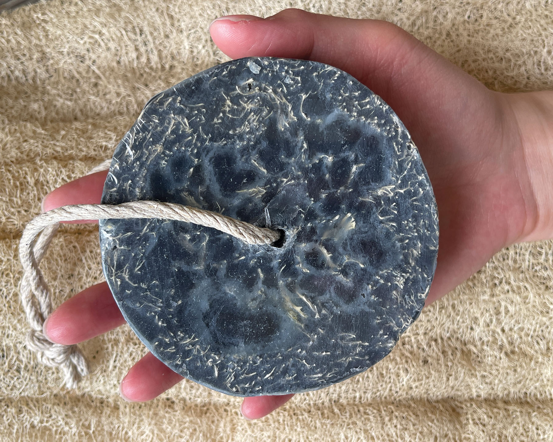 Biotherapy Black Luffa Soap