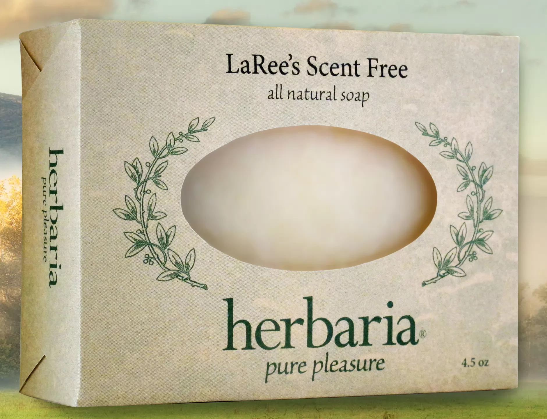 Gentle Unscented Herb Bar Soap