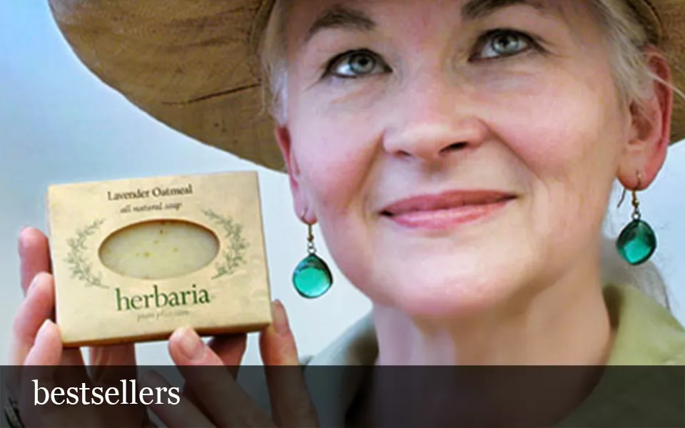 Bestselling Herbaria Soaps and Products