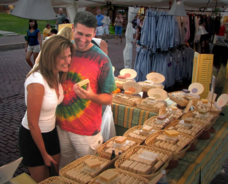 herbaria all natural handmade soap at Festival of the Little Hills, 2008