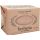 Detailed view of the "Lavender Oatmeal" all-natural soap packaging from Herbaria.