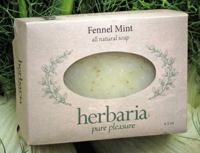 Herbaria all natural Fennel MintSoap