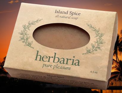 Herbaria all natural Island Spice Soap