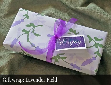 Gift Wrap - Lavender Field