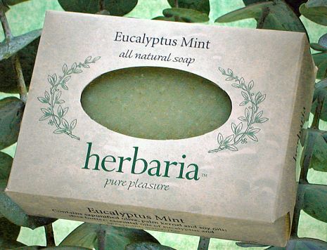 Herbaria all natural Eucalyptus Mint Soap