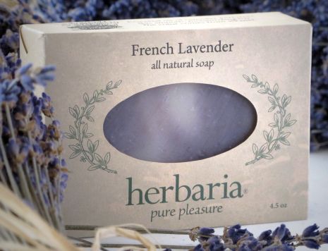 Herbaria all natural French Lavender Soap