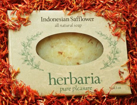 Herbaria all natural Indonesian Safflower Soap