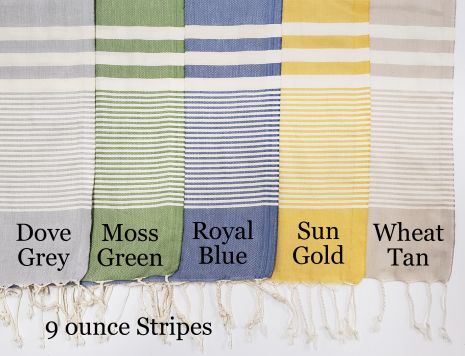 Peshtemal Stripes Sun Gold