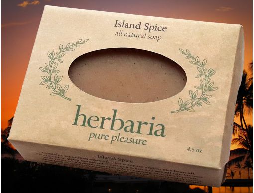 Herbaria all natural Island Spice Soap