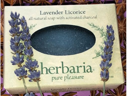 Herbaria all natural Lavender Licorice Soap