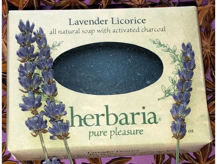 Herbaria all natural Lavender Licorice Soap