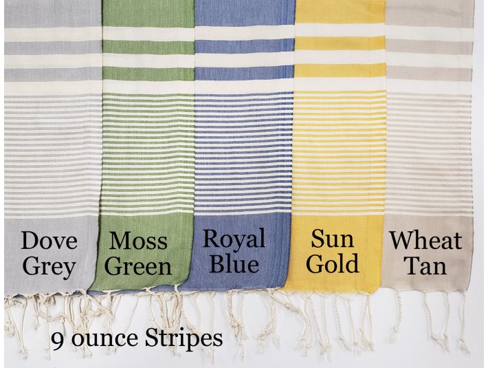 Peshtemal Stripes Wheat Tan