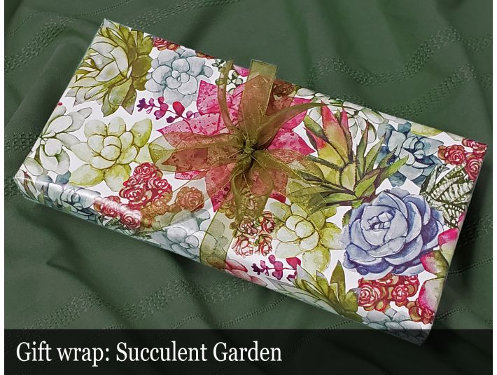 Gift Wrap - Succulents