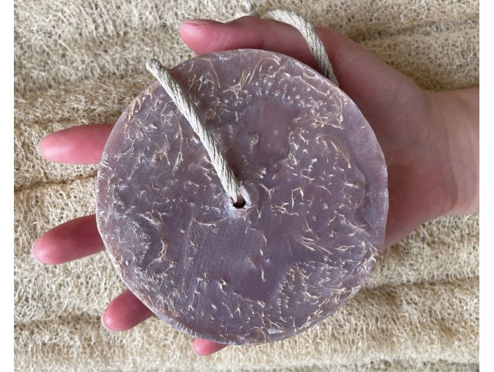 French Lavender Luffa Soap
