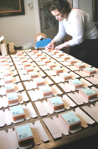 wrapping herbaria all natural handmade soap